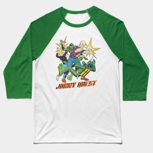 Jonny Quest retro Baseball T-Shirt